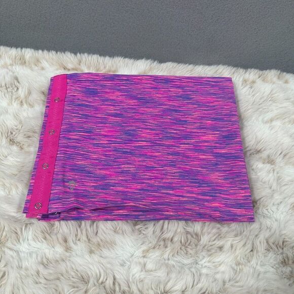 Ivivva Vinyasa Scarf Lululemon Village Chill Scarf Pink Purple Snap Closure Wrap - Picture 1 of 9